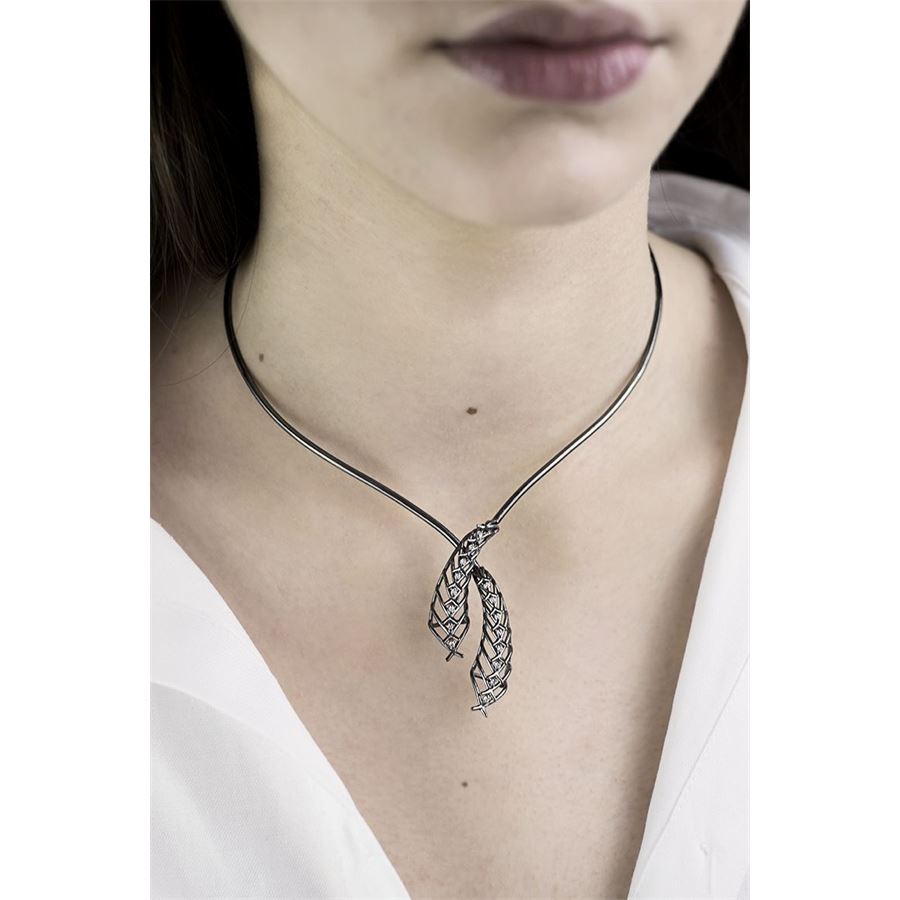 Girocollo 'Cornucopia' argento SPINAE | CL CRNCAGN